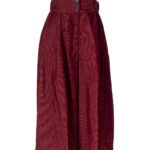 Gonna pantalone millerighe