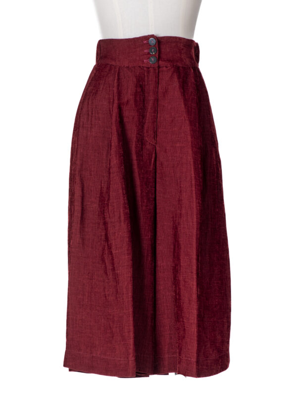 Gonna pantalone millerighe